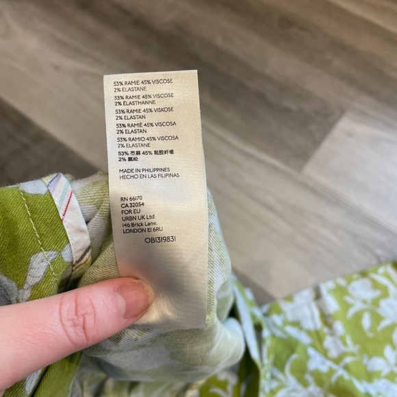 Anthropologie Maeve London Wide-Leg Pants Large - Picture 9 of 11